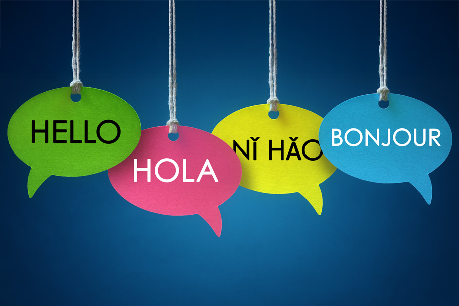 Global languages words