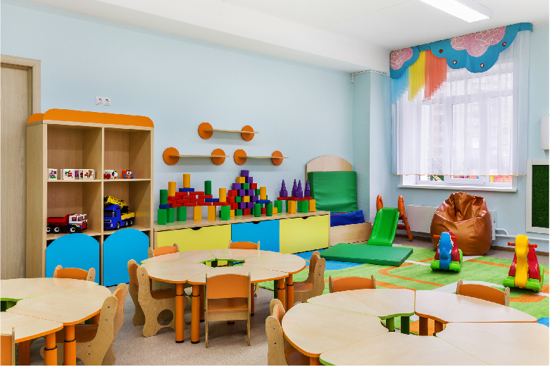 Image of a perfect setting for early childhood education